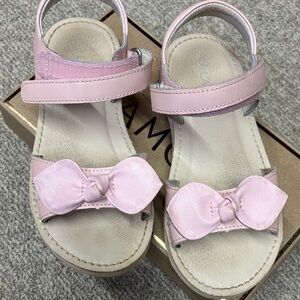 Pink Bow Kids L’Amour Sandals